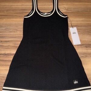 Tennis club sweater knit dress